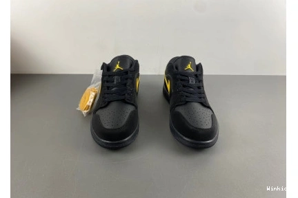 1  Air 553558-071 'Black Low Gold' University Jordan 0708